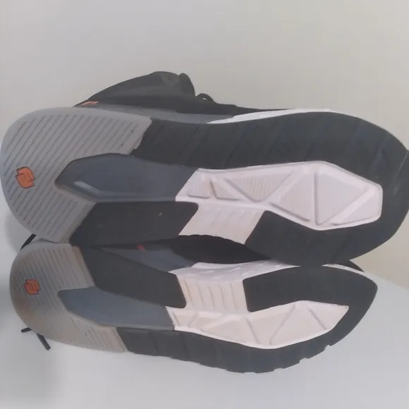 FitVille Men's Extra Wide Rebound Core Walking Shoes Black Size US 9.5 EW