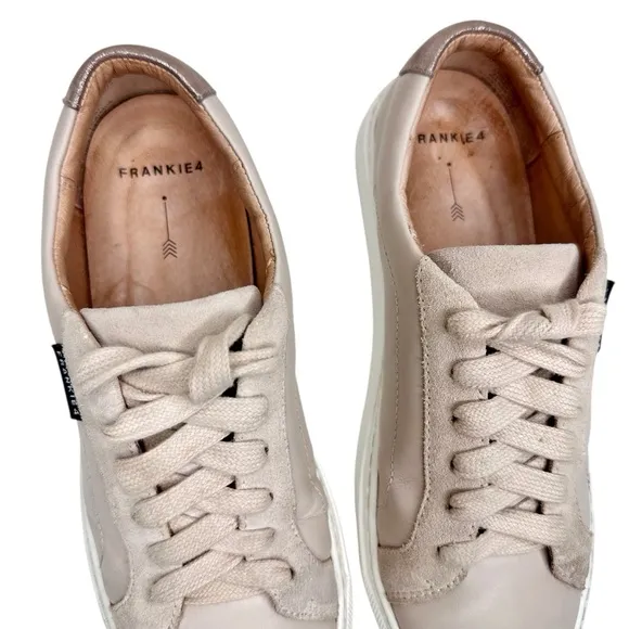 Frankie4 Australia MiM III Almond Milk/Suede Leather Shoes Sneakers SZ 8.5 Tan
