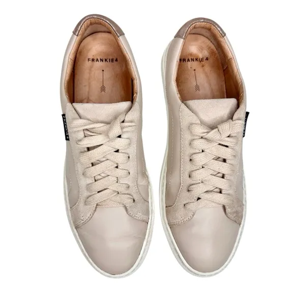 Frankie4 Australia MiM III Almond Milk/Suede Leather Shoes Sneakers SZ 8.5 Tan