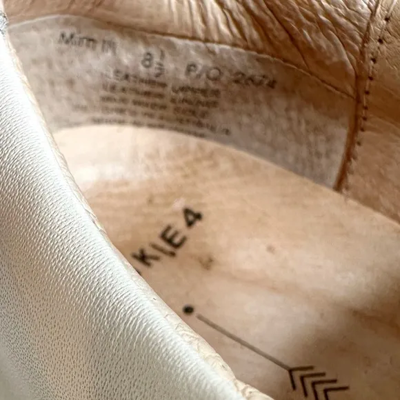 Frankie4 Australia MiM III Almond Milk/Suede Leather Shoes Sneakers SZ 8.5 Tan