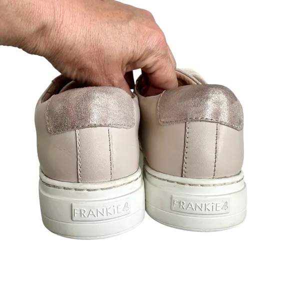 Frankie4 Australia MiM III Almond Milk/Suede Leather Shoes Sneakers SZ 8.5 Tan