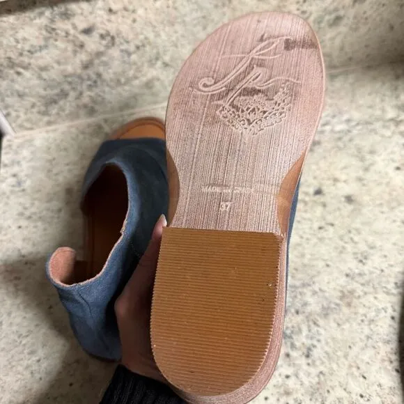 Free People Monte Blanc open toe suede sandals