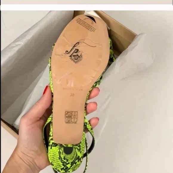 Free People Strappy Kitten Heel Sandals