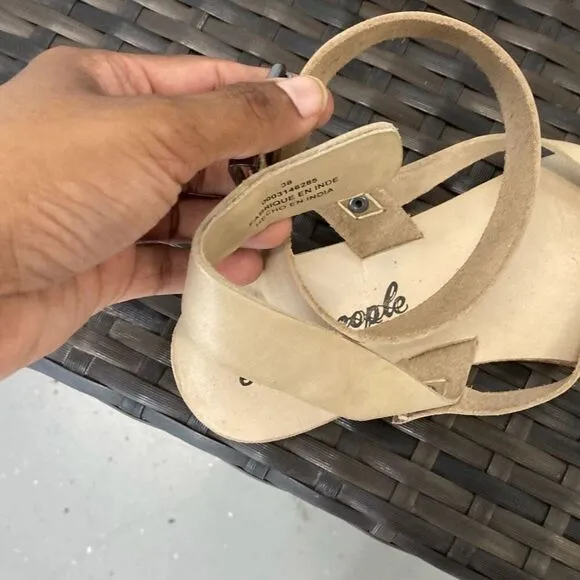 Free people sandals, size 38
