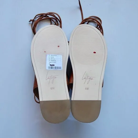 Free People x Latigo Sand Dunes Boot Leather Sandal