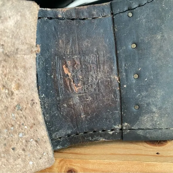 Frye Black Leather Shirley Riding Plate Tall Buckle Boots