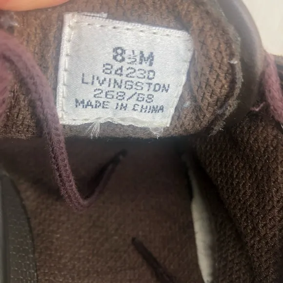 Frye Livingston Lace Up Shoes Brown 8.5 M