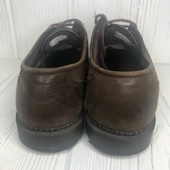 Frye Livingston Lace Up Shoes Brown 8.5 M