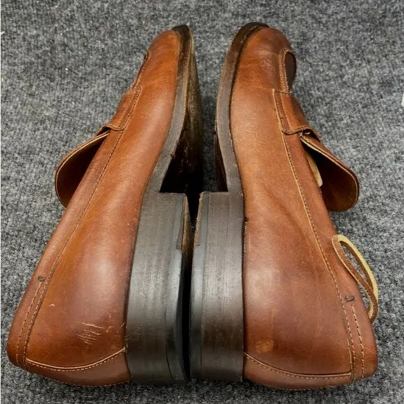 Frye Shoes Men's Size 10 Copper Brown Slip-On Leather Penny Moc Toe Loafer