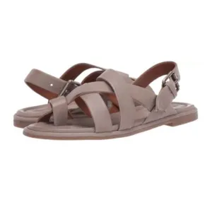 Frye Women’s Toe Strap Tait Softy Almond Toe Leather Slingback Sandal Size 7.5