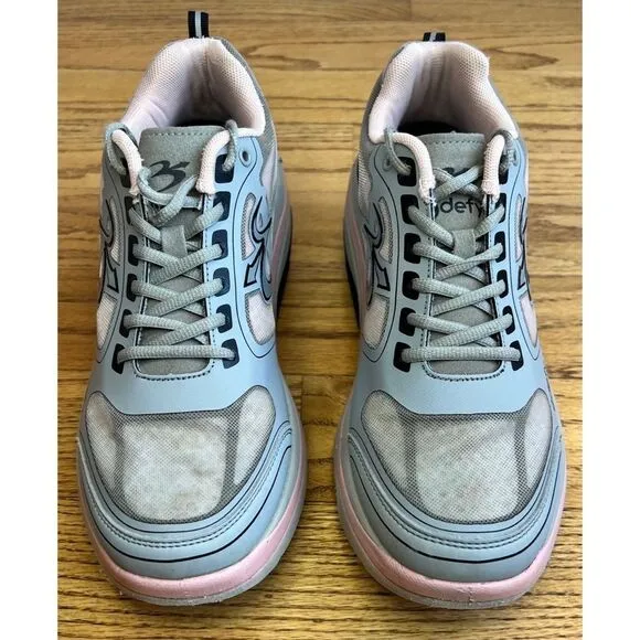 Gdefy Ion Women’s Athletic Shoes Grey and Pink Sneakers Size 10.5