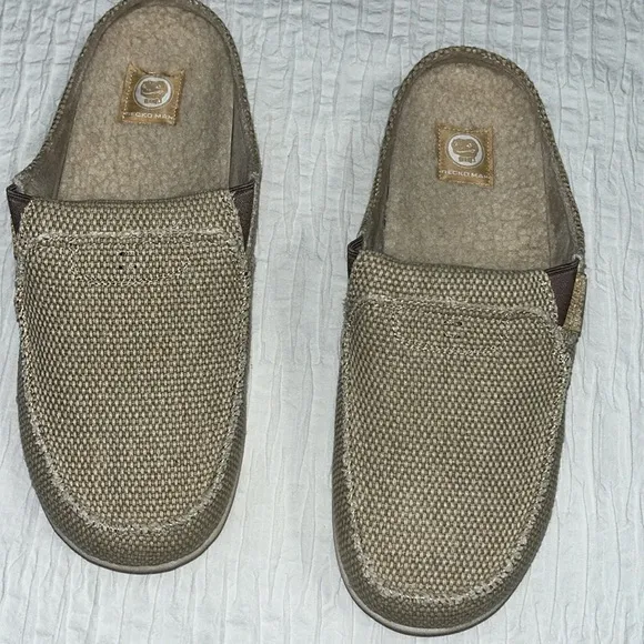 Gecko Man Men's Canvas Slippers men’s 11 new no tags nwob shoes