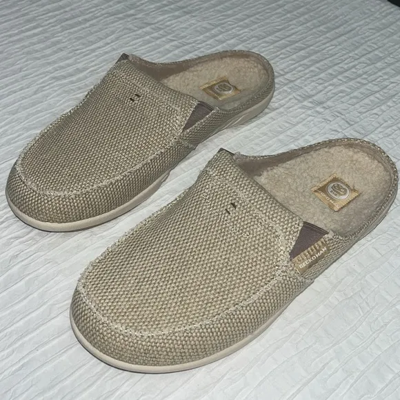 Gecko Man Men's Canvas Slippers men’s 11 new no tags nwob shoes