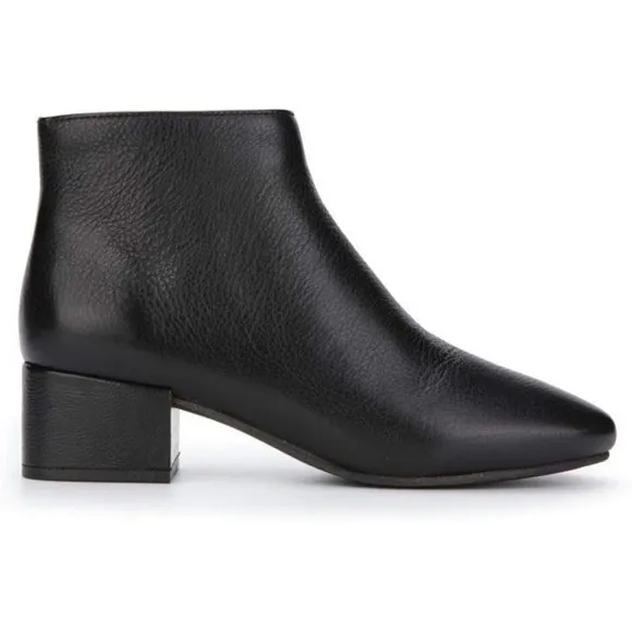 Gentle Souls Ella Boots Booties Black Leather