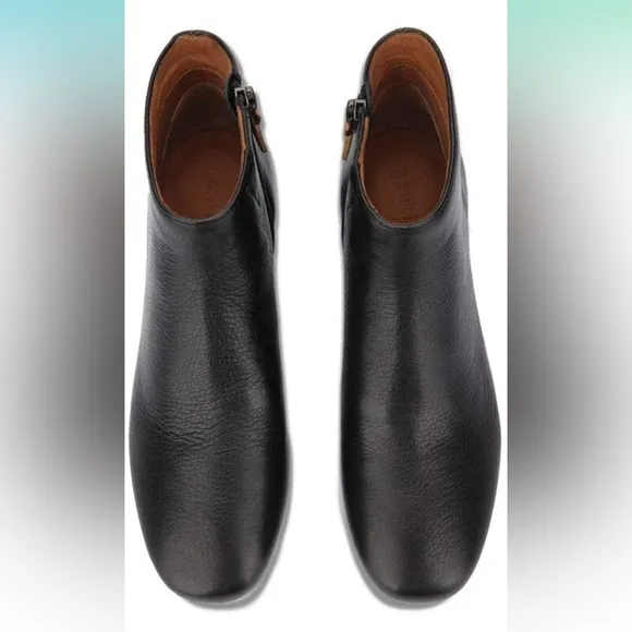 Gentle Souls Ella Boots Booties Black Leather