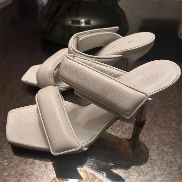 Gia x Pernille Tesibaek Double Strap Leather Sandals