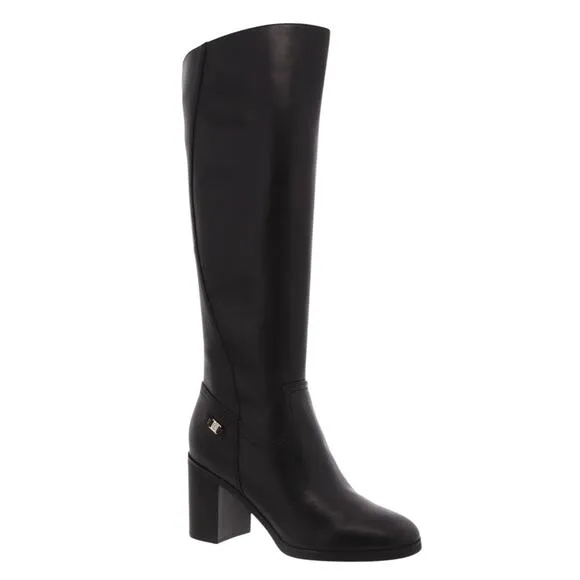 Giani Bernini Women's Odettee Block Heel Knee High Riding Boots Black Size 6 1/2