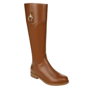 Giani Bernini Women's Sandraa Memory Foam Knee High Riding Boots Tan Size 7
