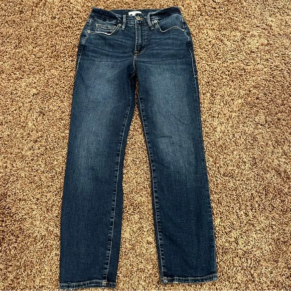 Good American Good Legs Cigarette Jeans - Indigo319