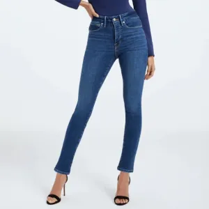 Good American Good Legs Cigarette Jeans - Indigo319