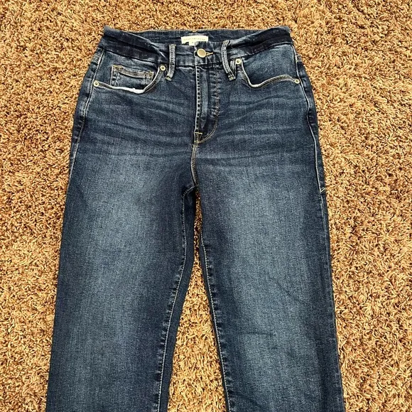 Good American Good Legs Cigarette Jeans - Indigo319