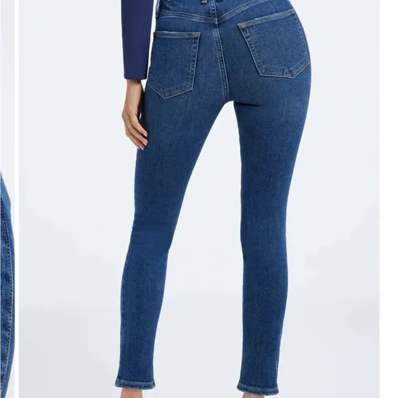 Good American Good Legs Cigarette Jeans - Indigo319