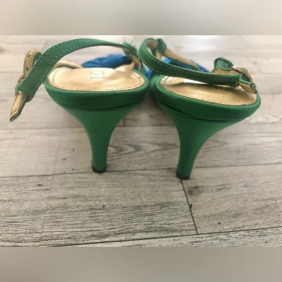 Gorgeous Satin Luxe J. Crew Strappy Heels Italian Made Size 8
