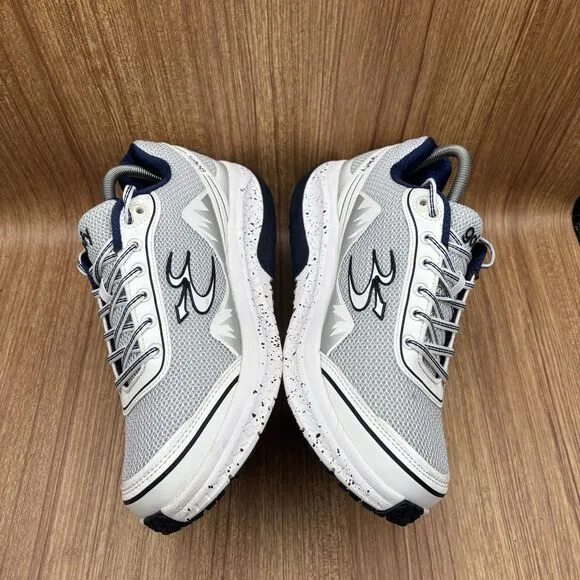 GRAVITY DEFYER Men's G-Defy Mighty Walk Athletic White Comfort Fit Shoes Size 10