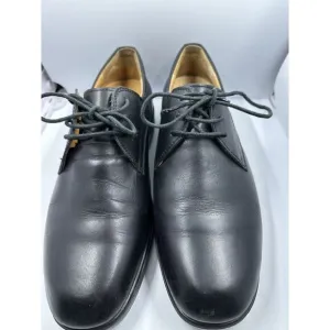 Gravity Defyer Mens Martin Oxford‎ DRESS Shoes Size 10 M Black Leather Orthotic