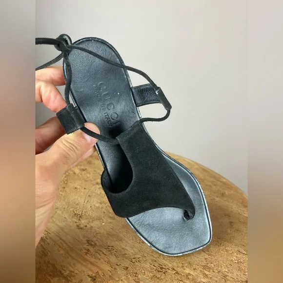 Gucci Leather Sandals - 37C