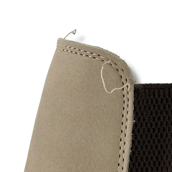 Hari Mari Leather Chelsea Boots Womens Size 6 Sand Pull On