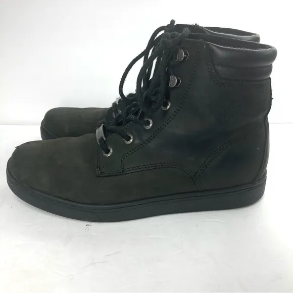 Harley Davidson Mens Watkins lace riding shoes size 9 M Black Motorcycle