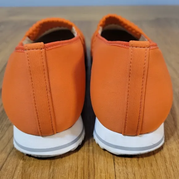 Hassia Piacenzia size 9.5 (7.5 UK) stretch schwartz burnt orange slip on…
