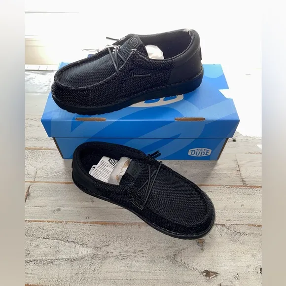 Hey Dude Wally Sox Slip-On Shoes / toddler / kids youth size 12 NWT