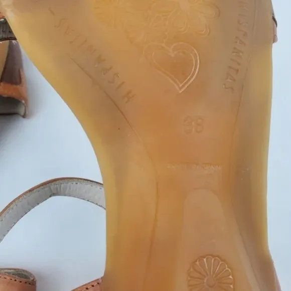 Hispanitas open toe sandals size 38