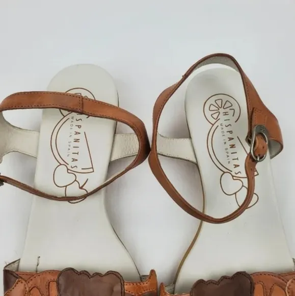 Hispanitas open toe sandals size 38