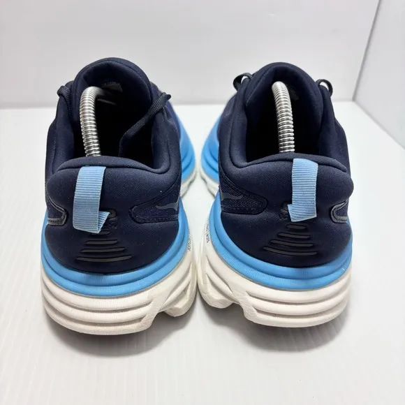 Hoka Men's Bondi 8 Sneaker, Outer Space/All Aboard, Size 9