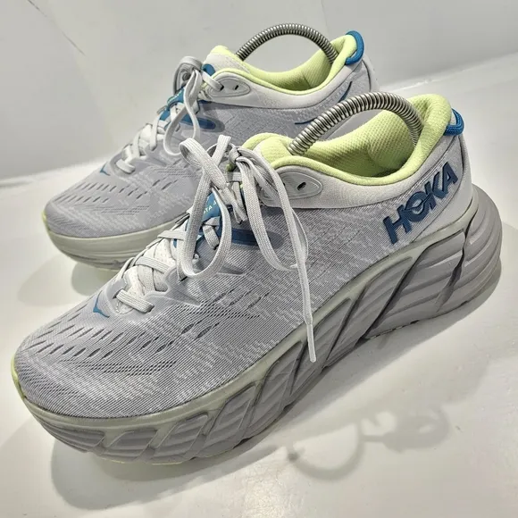HOKA ONE ONE MEN'S GAVIOTA 4 RUNNING SHOES SIZE 8.5D GREY