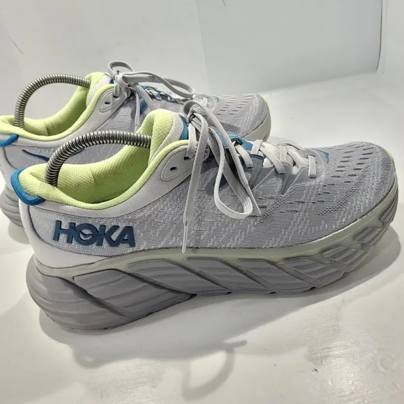 HOKA ONE ONE MEN'S GAVIOTA 4 RUNNING SHOES SIZE 8.5D GREY