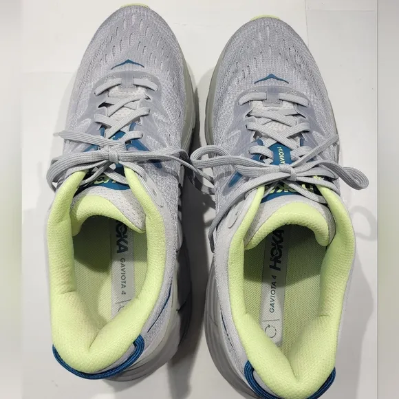 HOKA ONE ONE MEN'S GAVIOTA 4 RUNNING SHOES SIZE 8.5D GREY