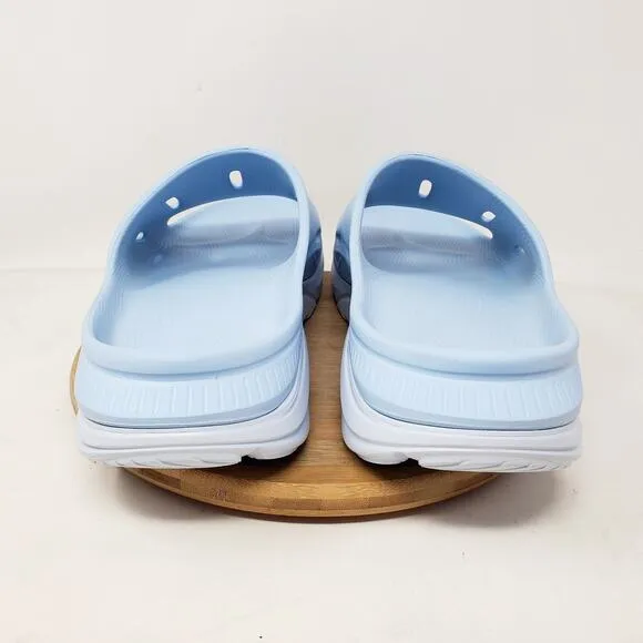 Hoka Sandals Mens 10 Ora Recovery Slide 3 Slip On Pool Beach Blue Shoes