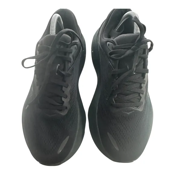 Hoka Women's Bondi 8 Black Wide Width Sneaker. Sz: 9.5W