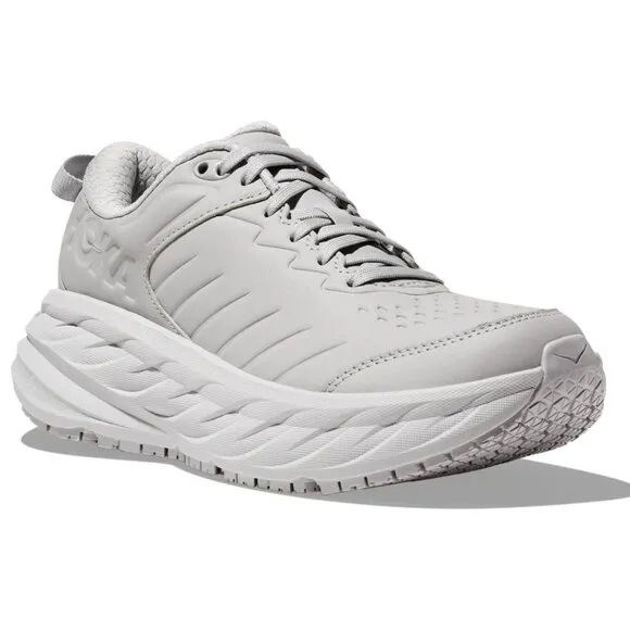 HOKA Women's Bondi SR Wide Running Shoes Sneakers in Harbor Mist