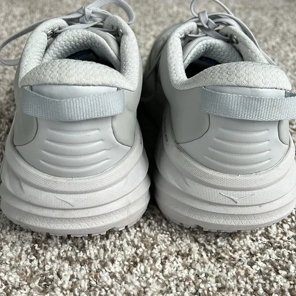 HOKA Women's Bondi SR Wide Running Shoes Sneakers in Harbor Mist