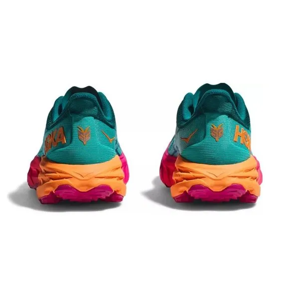 HOKA Women's Speedgoat 5 Trail‎ Running Sneakers, Deep Lake
