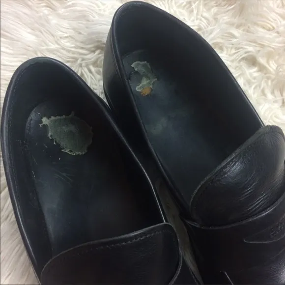 Hugo Boss | ‘Calid’ Black Leather Loafers Shoes