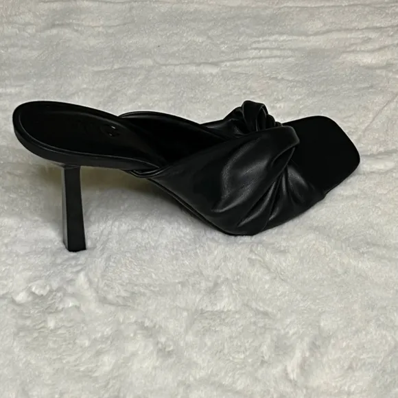 INC Birana Twisted Slide Square Toe Sandald : NEW