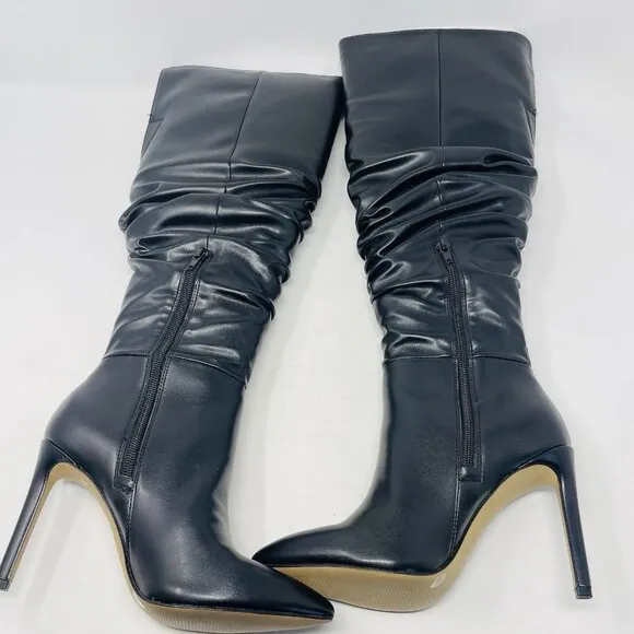 INC International Concepts Womens 5M Iyonna Over-The-Knee Slouch Boots $169