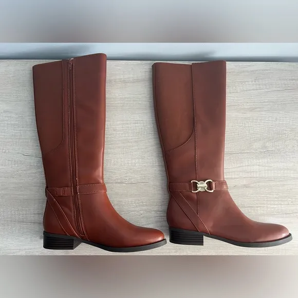 I.N.C. International Concepts Women's Faron Knee High Riding Boots Size 9