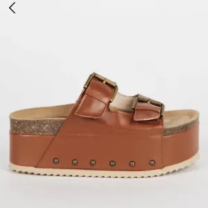 Intentionally Blank for free people Cooper 2 platform sandals NIB size 37